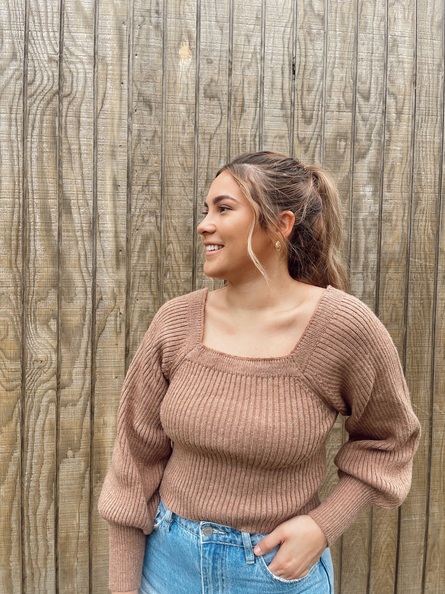 The Bree Boat Neck Sweater