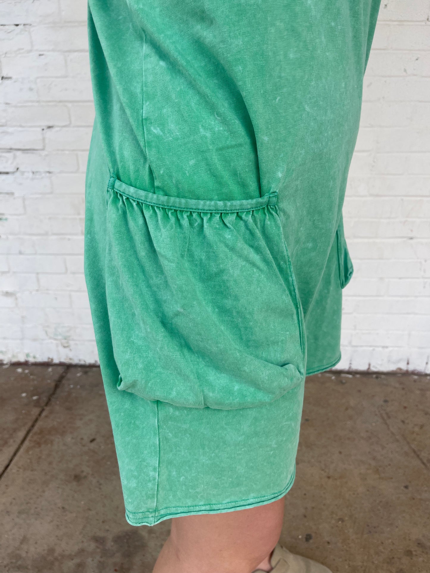 The Langley Romper-Green