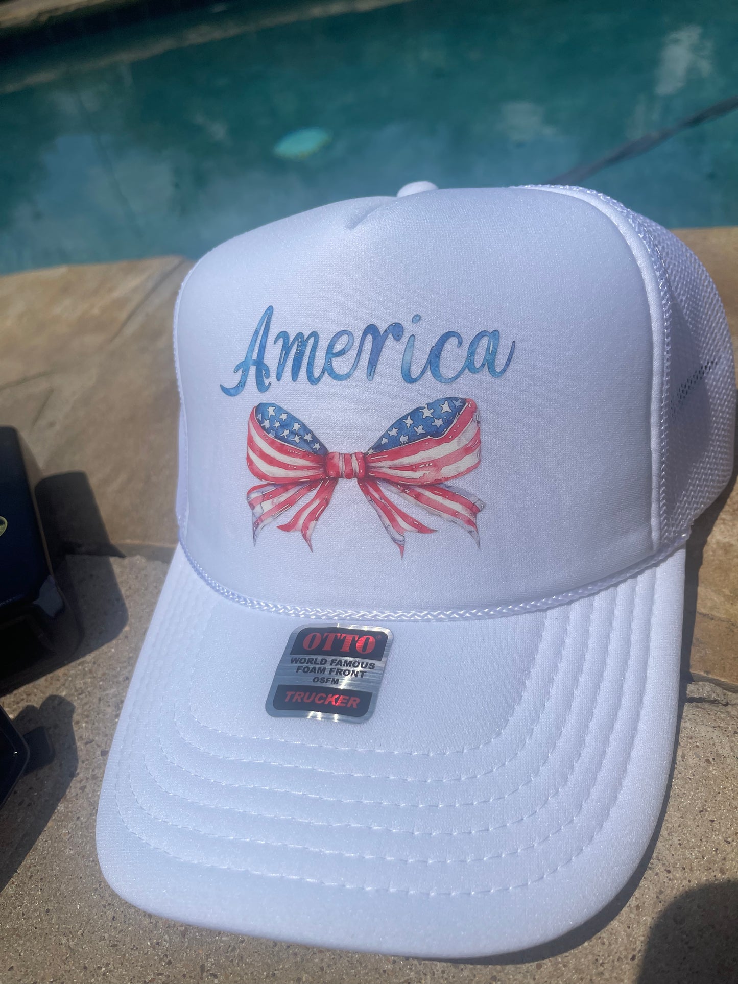 America Bow Trucker Hat