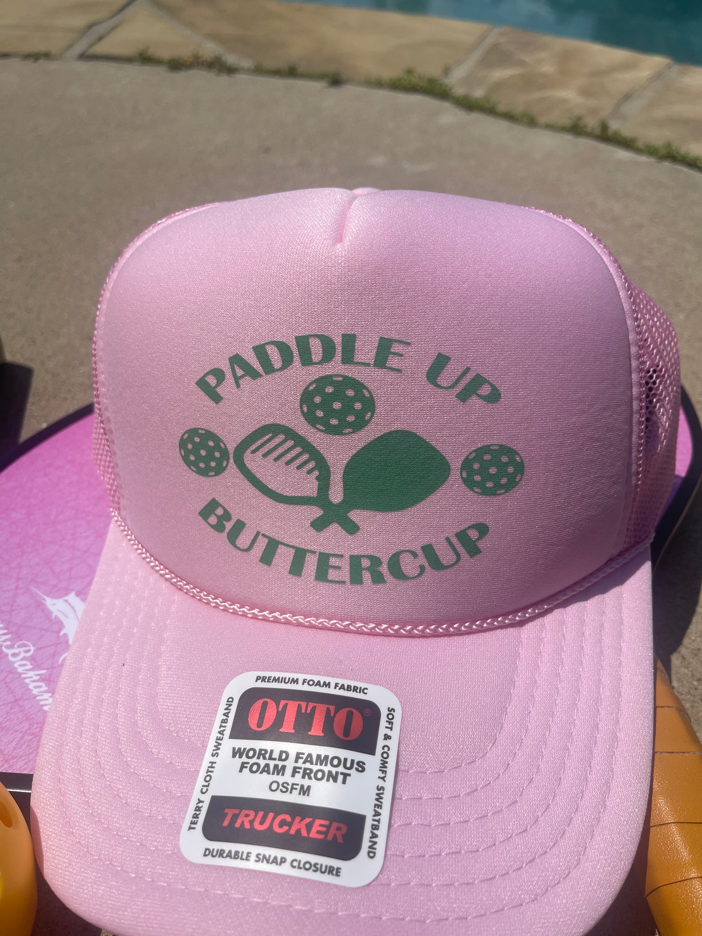 Pickle Ball Trucker Hat