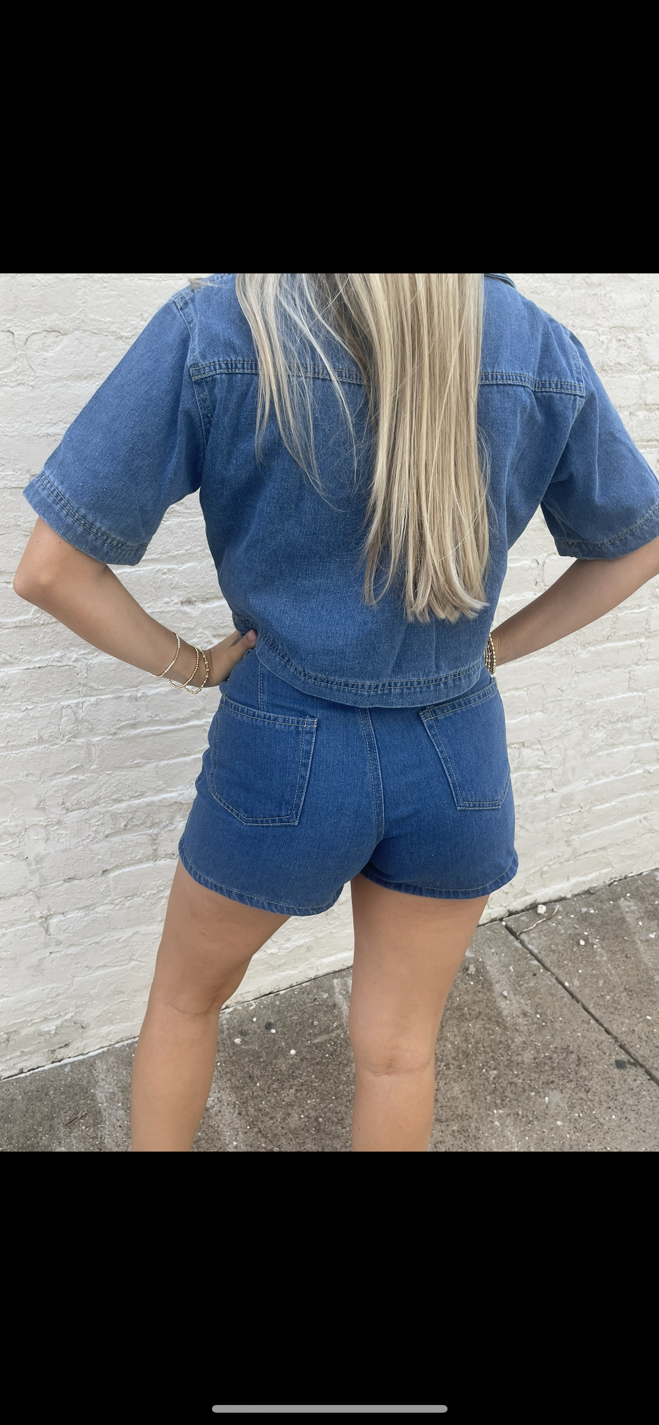 The Samantha Denim Set